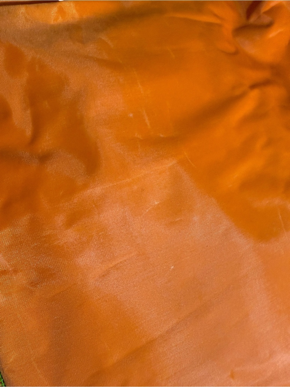Vintage Totes Beach Bag, Vibrant orange and lime - Picture 15 of 16